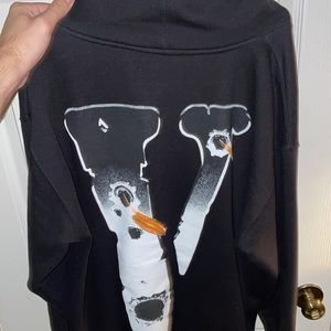 Pop smoke vlone hoodie
